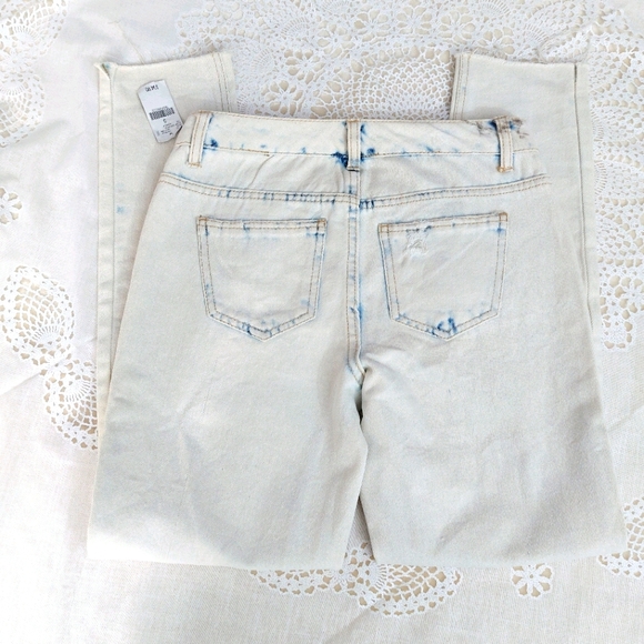 Wet Seal Bleach Distressed Jeans Sz 0 - Picture 11 of 11
